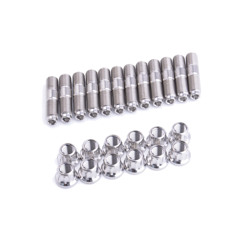 Pro Series Titanium Exhaust Manifold Stud Kit - Ford Barra