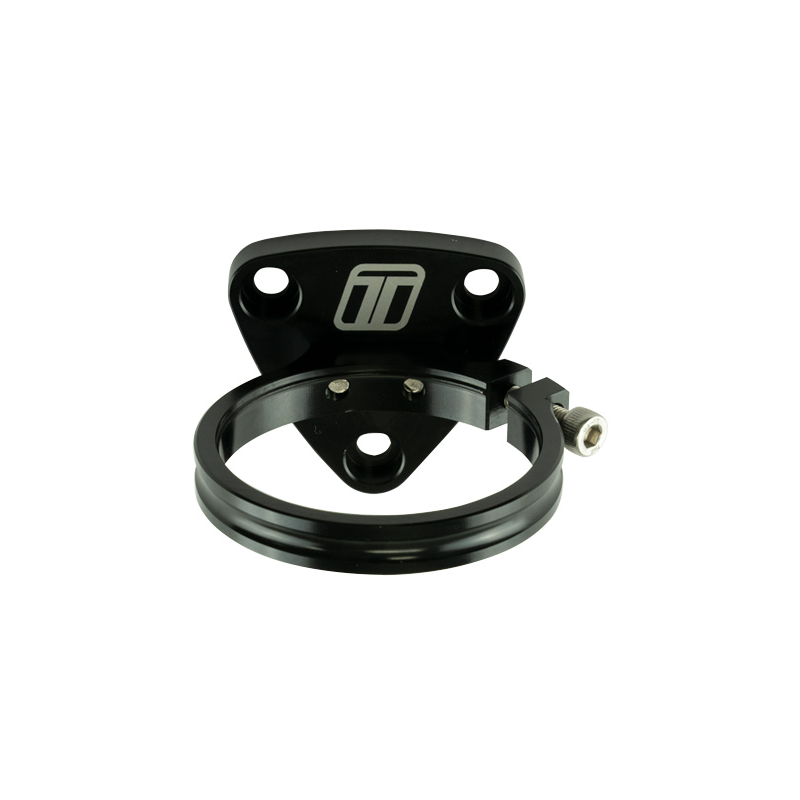 Fuel Pressure Regulator Billet Mounting Bracket (Black)