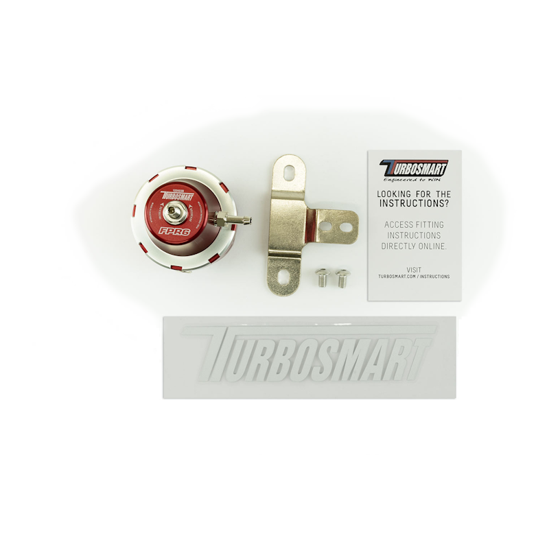 FPR6 Fuel Pressure Regulator Suit -6AN (Red)