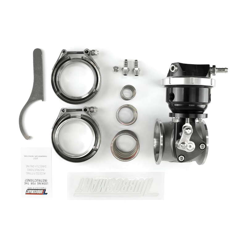 Pneumatic StraightGate50 6psi External Wastegate (Black)